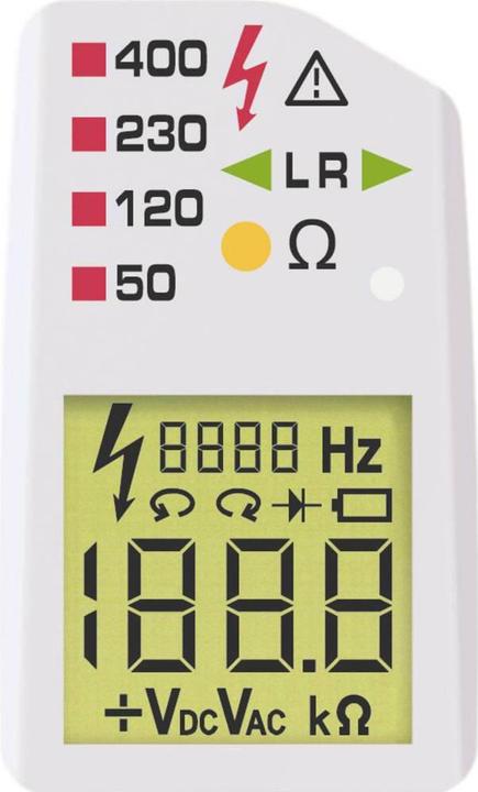 Immagine prodotto Benning Tester di tensione bipolare DU (CAT IV 600V, CAT III 1000V)