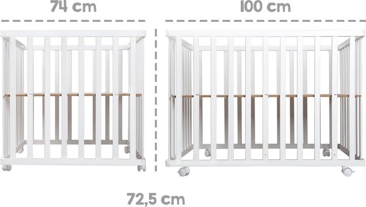 Produktbild Roba klappbares Laufgitter Little Stars (74 cm, 100 cm, MDF)