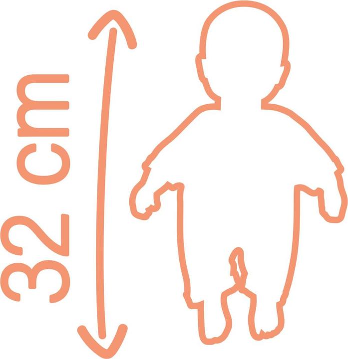 Produktbild Smoby Baby Nurse Schmusepuppe, 32 cm