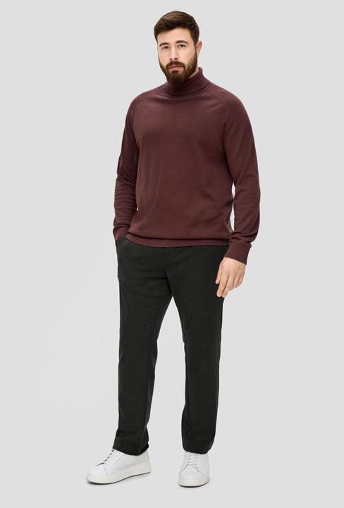Produktbild s.Oliver Strickpullover Rollkragenpullover aus Baumwolle (3XL)