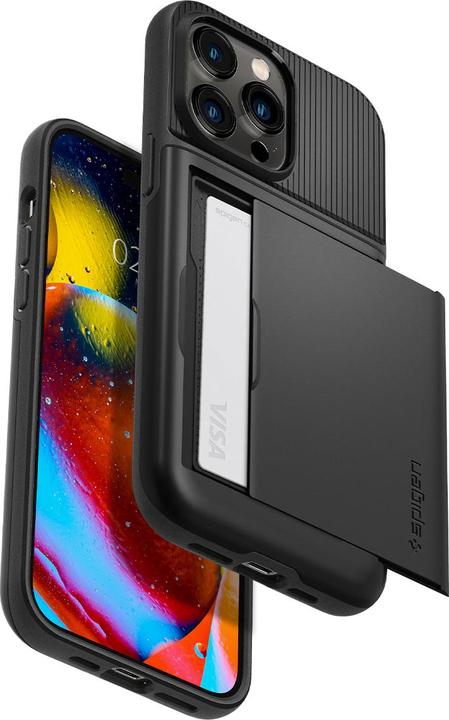 Image du produit Spigen Slim Armor Cs Iphone 14 Pro Noir (Apple iPhone 14 Pro)