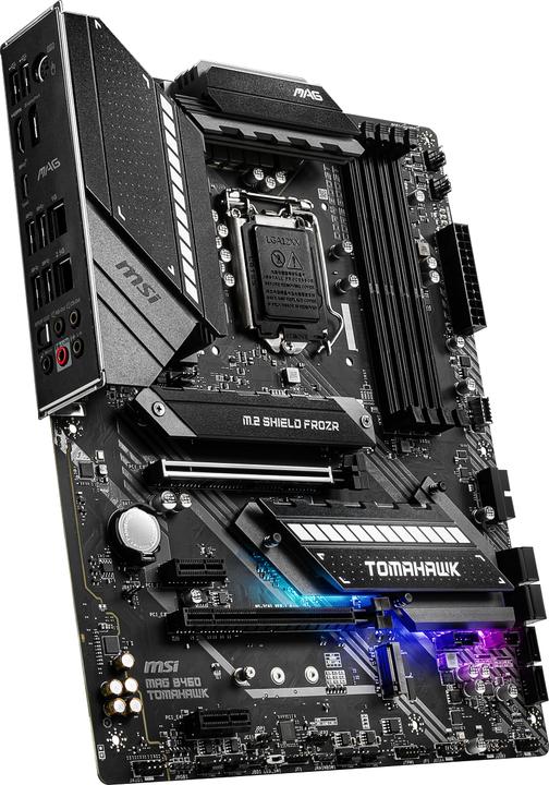 Produktbild MSI MAG B460 TOMAHAWK (LGA 1200, Intel B460, ATX)