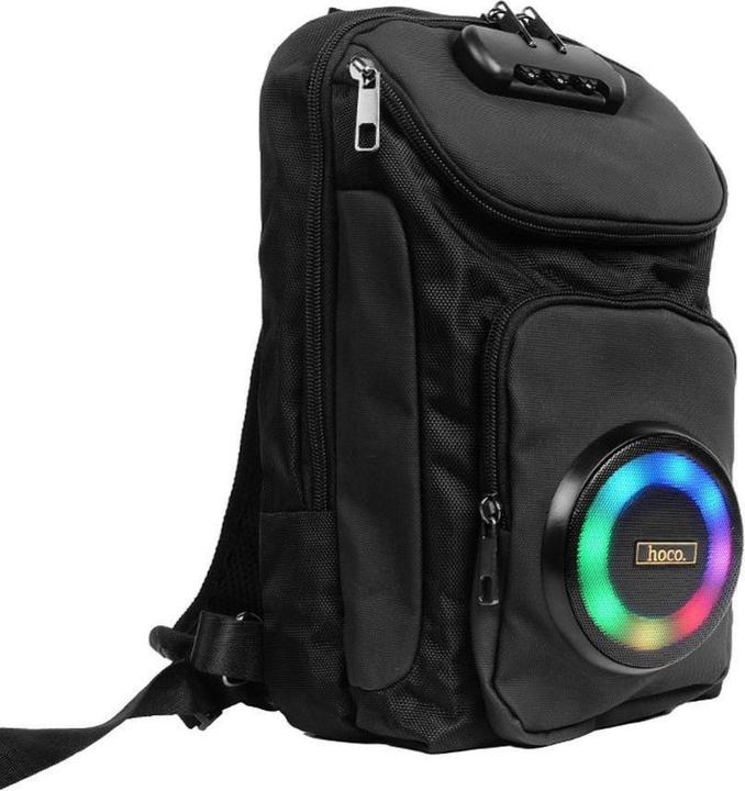 Actual product image Hoco Other Computer Accessory Speaker bluetooth 8W 3h backpack shape 6L HC42 black (3 h)