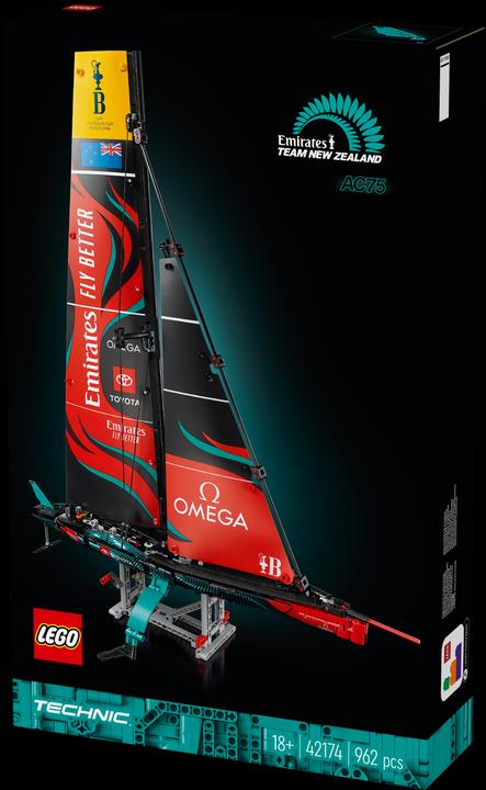 Immagine prodotto LEGO Lo yacht da regata AC75 di Emirates Team New Zealand (42174, LEGO Technic)