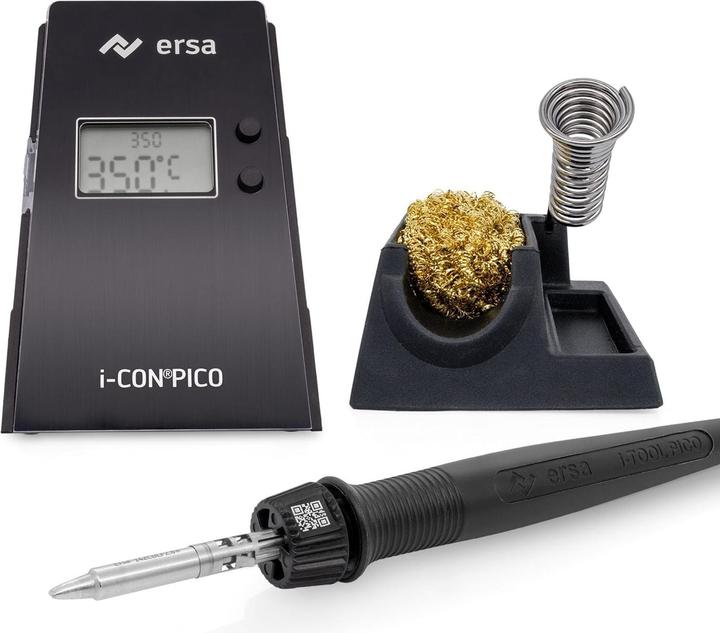 Produktbild Kurtz Ersa LÃ¶tstation i-CON PICO MK2 150-450GradC 80 W Anheizzeit ca.9 s ERSA