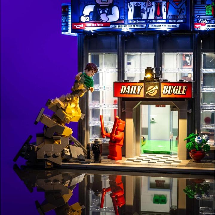 Produktbild Light my bricks LMB 2.0 LED Licht Set für LEGO® 76178 Daily Bugle