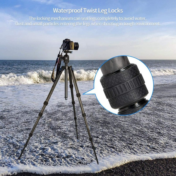 Actual product image Sirui ST-124 Superb Travel (Carbon)
