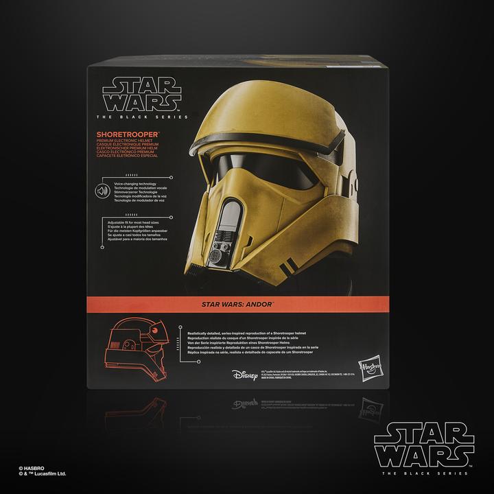 Produktbild Star Wars Andor Black Series Elektronischer Helm Shoretrooper