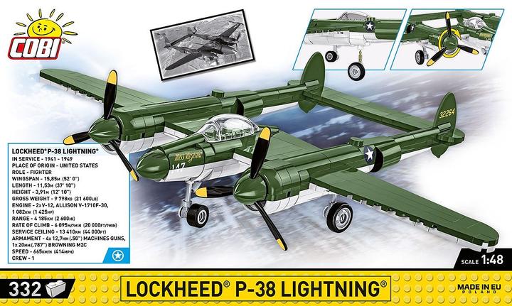 Produktbild Cobi 5882 LOCKHEED P-38 lightning