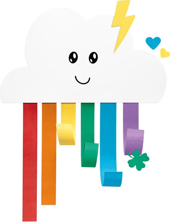 Produktbild Pelikan Tonpapier Block TZPB, 20 Blatt, 23x33cm, Rainbow (120 g/m², 1 x)