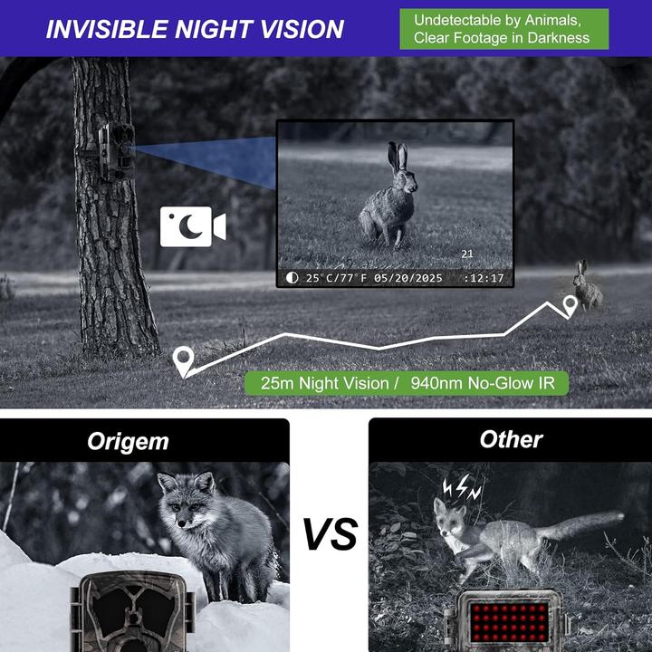 Actual product image Origem Wildkamera mit Handyübertragung & Nachtsicht