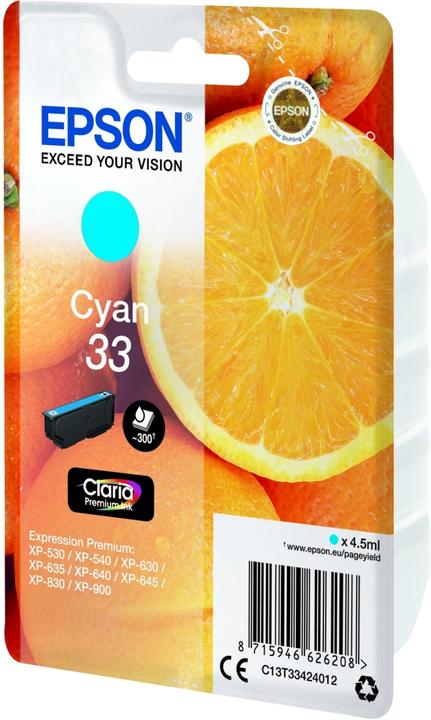 Produktbild Epson 33 Claria Premium (C)