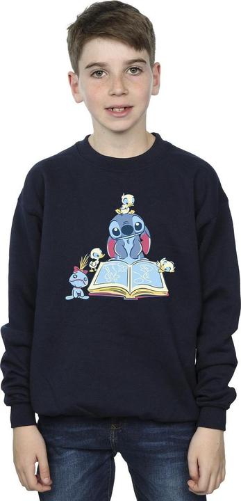 Image du produit Disney - Sweat LILO & STITCH READING A BOOK - Garçon (128)