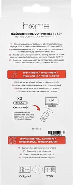 Image du produit OEM Accessoires Samsung TV (Télécommande spécifique à l'appareil, Infrarouge)