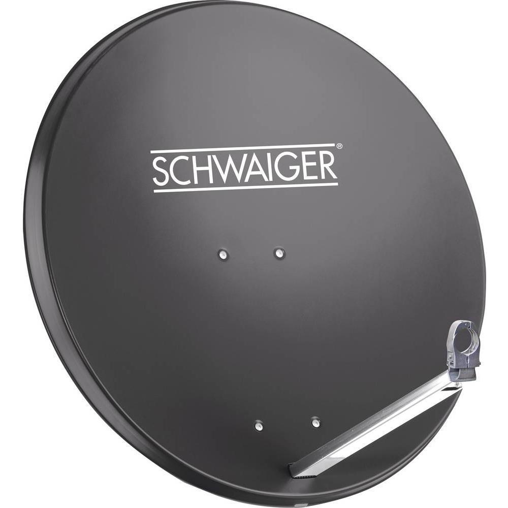 Thumbnail - Schwaiger SPI991.1SET (Parabolantenne, 38.50 dB, DVB-S / -S2), SAT Spiegel + SAT Antennen, Schwarz