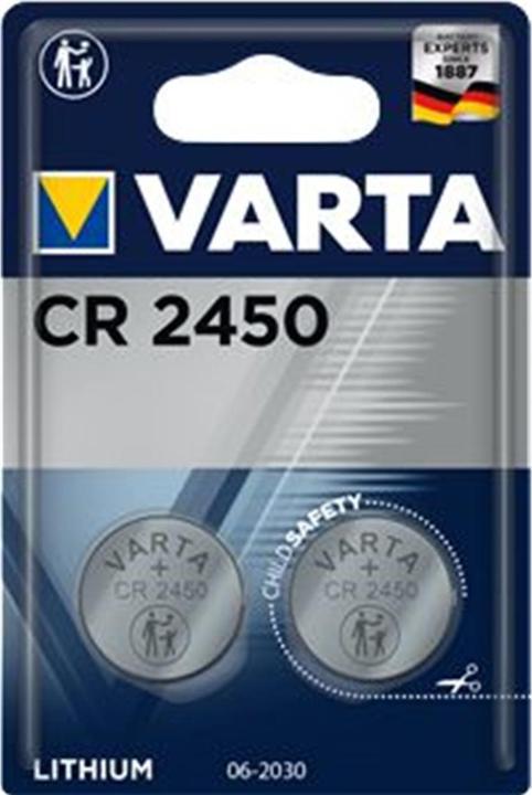 Actual product image Varta Electronics CR2450 (2 pcs., CR2450, 560 mAh)