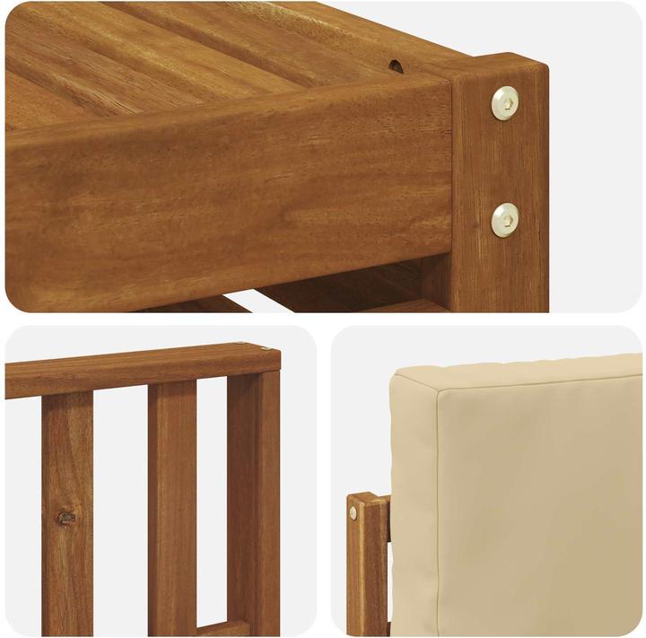 Produktbild vidaXL Outdoor-Sofa