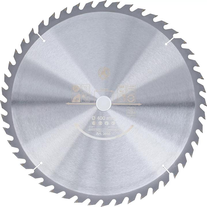 Produktbild BGS Hartmetall-Kreissägeblatt Ø 400 x 30 x 3,4 mm 48 Zähne