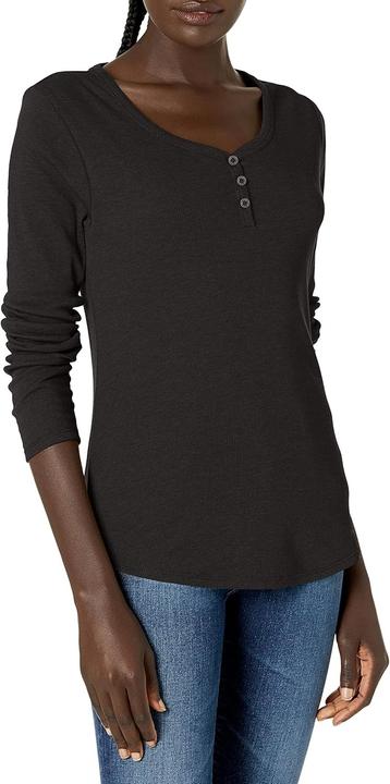 Immagine prodotto Dickies Womens Long-Sleeve 3-Button Henley Shirt (L)