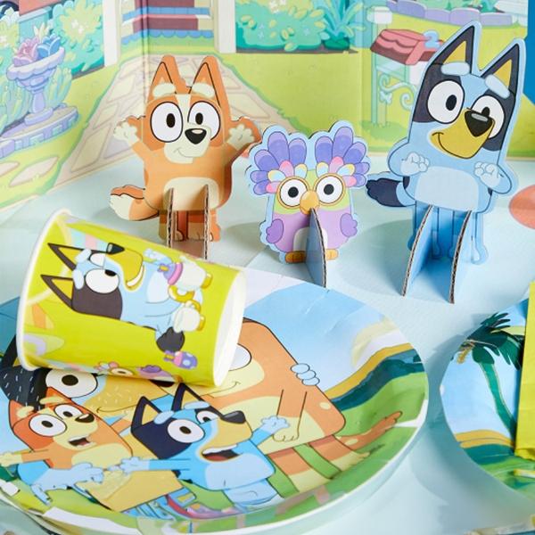 Actual product image Bluey (16 pcs., 33 x 33 cm)