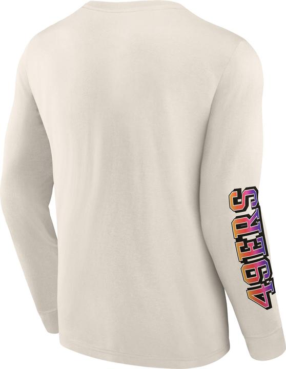 Produktbild Fanatics San Francisco 49ers Gradient LS Crew T-Shirt L (L)