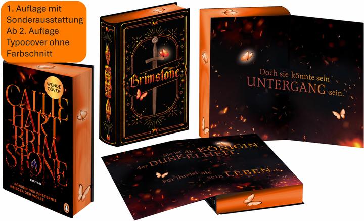 Produktbild Brimstone (Deutsch, Angela Stein, Birgit Herbst, Callie Hart, Franca Fritz, Kerstin Fricke, 2025)