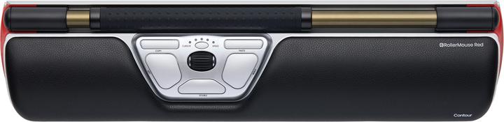 Actual product image Contour Rollermouse RED Palm Support armrest black
