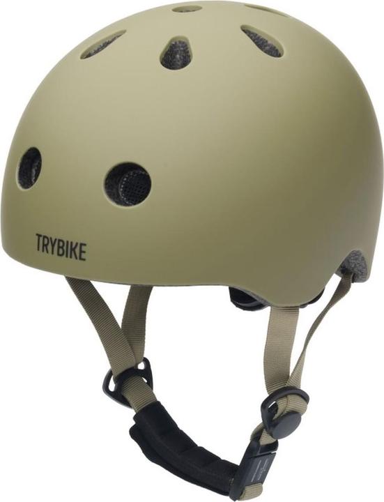 Trybike Retro Helmet - Vintage Matte Green - XS