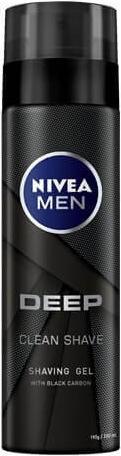 NIVEA MEN Pulizia profonda degli uomini (200 ml, Gel da barba)