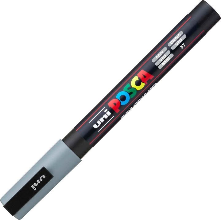 Productafbeelding Posca Fijne marker PC-3M (Grijs, 0.90 mm, 1 x)