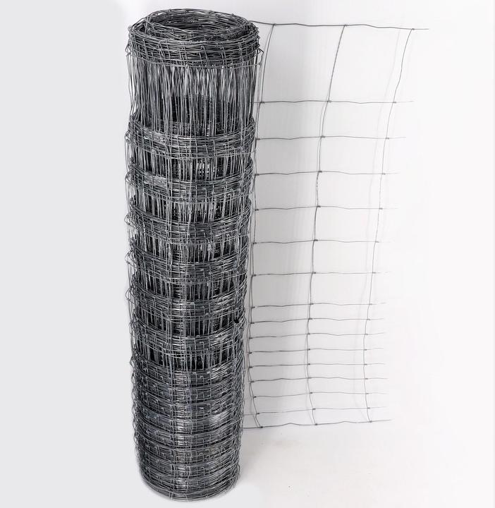Produktbild Aquagart 200m Wildzaun Forstzaun Knotengeflecht 100/10/30+ Pfosten + Spanndraht