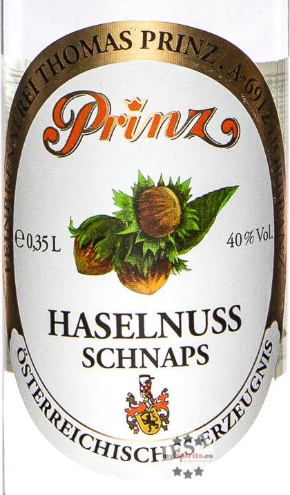 Produktbild Prinz Haselnuss-Schnaps 0,35l (1 x 35 cl)