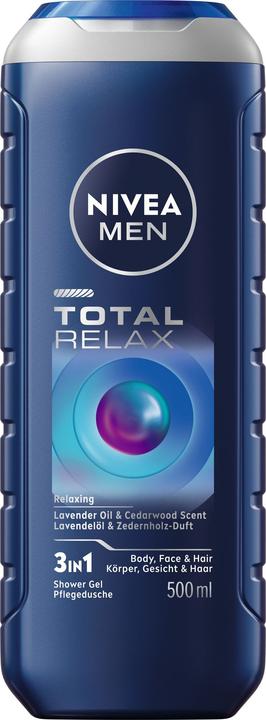 Produktbild NIVEA Men Total Relax Shower Gel 500ml (500 ml)