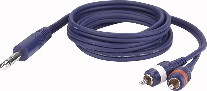 Image du produit DAP-Audio Fl35 (3 m, Câble jack 6,3 mm, Câbles Cinch)
