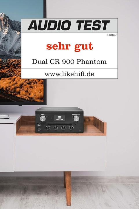 Produktbild Dual CR 900 (Internetradio, DAB+, Bluetooth, WLAN)