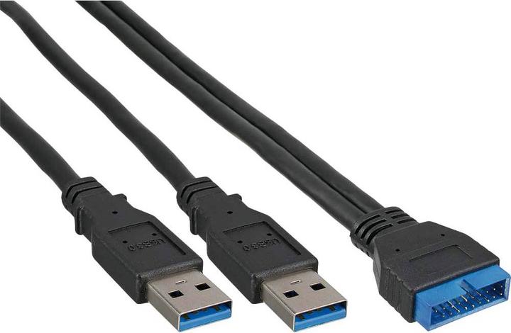 Image du produit InLine Câble adaptateur USB 3.0 (0.40 m)