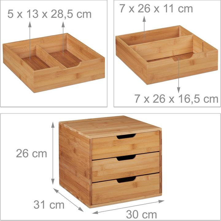 Actual product image Relaxdays Organiser