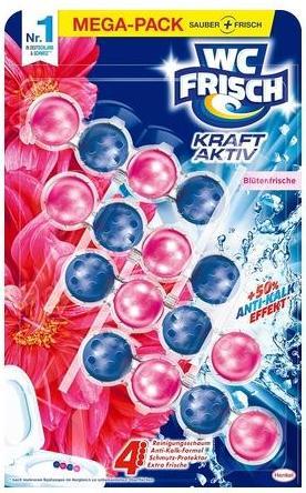 WC Frisch Active WC hangers 4x50g blossom freshness