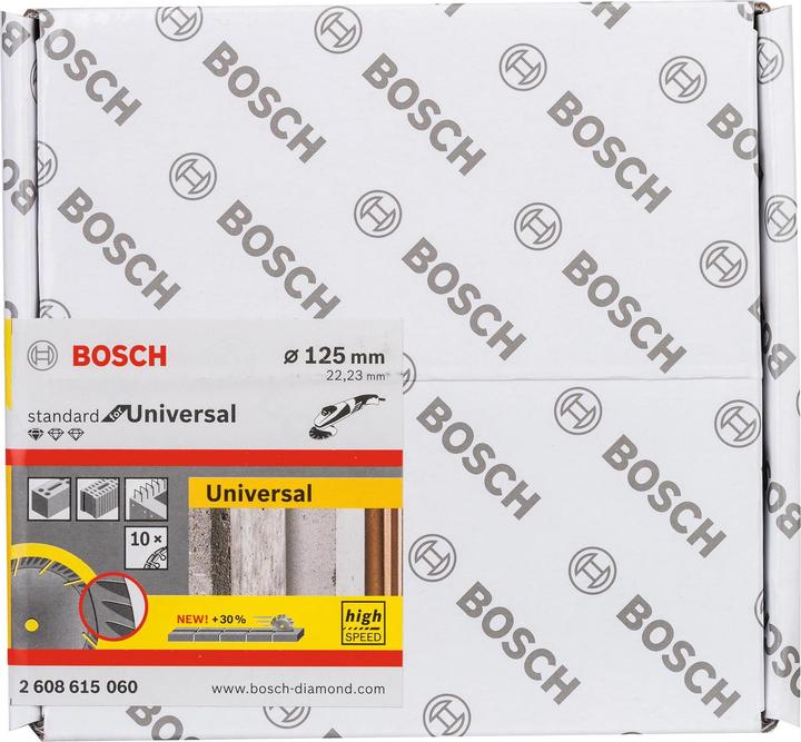 Immagine prodotto Bosch Professional Zubehör Disco da taglio diamantato PRO Multi Material, 125 x 22,23 mm