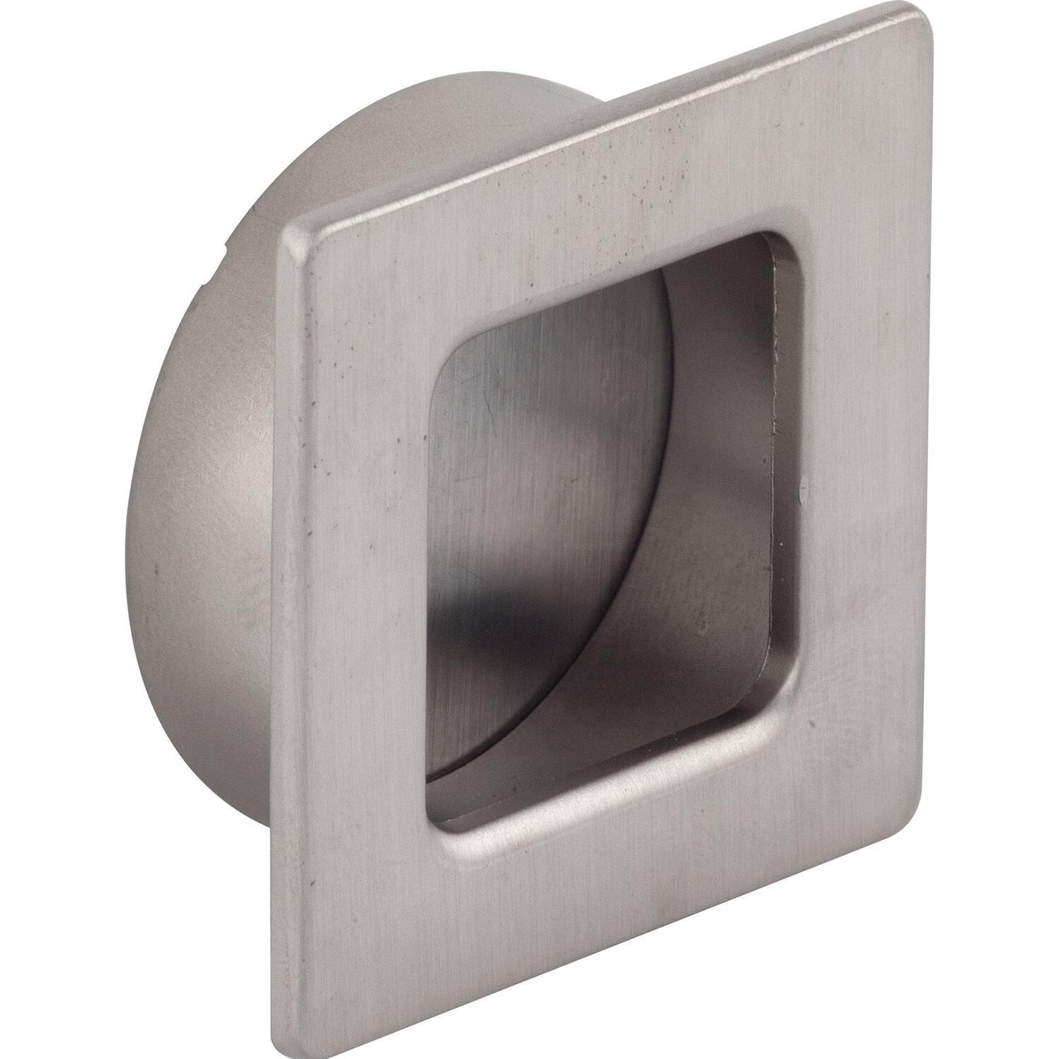 Estamp, Möbelgriff, Muschelgriff Annea Breite 39 mm, Einlass ø 35 mm, ZN Edelstahl Effekt