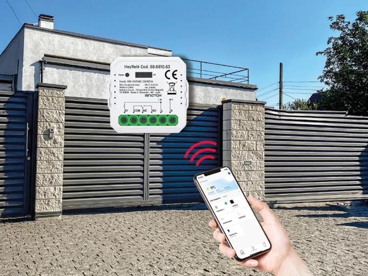 HeySmart Smartes WLAN-Relaismodul mit potenzialfreiem Kontakt NO/NC ...