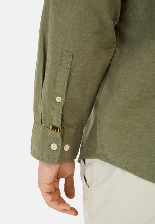 Produktbild Camel Active Langarm-Leinenhemd mit Soft-Wash-Veredelung (M)