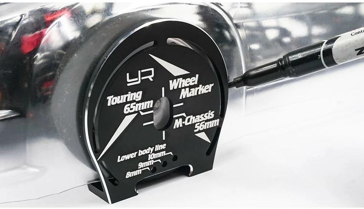 Produktbild Yeah Racing Rad-Marker für 1:10 Karosserien