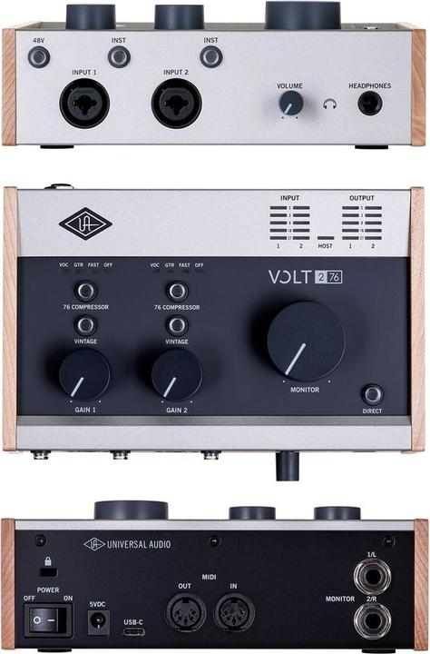 Actual product image Universal Audio Volt 276 (USB)