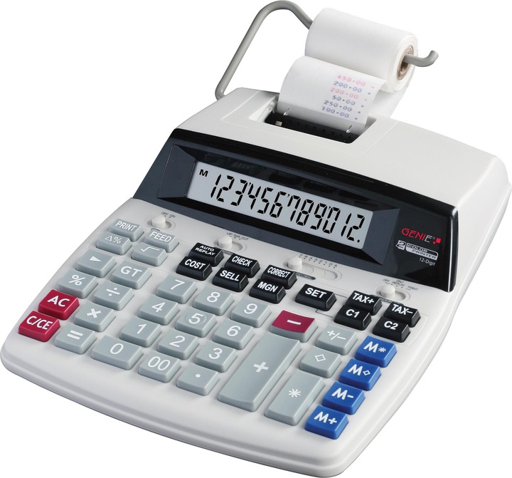 Immagine prodotto Genie Calcolatrice da tavolo con stampa D69 PLUS (Corrente elettrica)