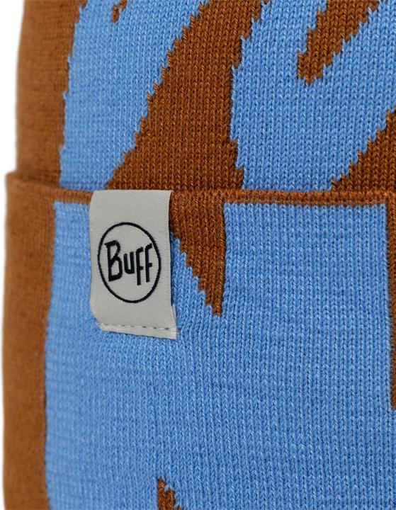 Image du produit Buff Knitted Hat Erlan Washed Blue (Taille unique)