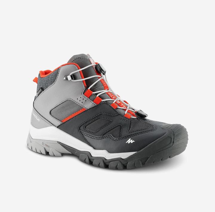 Actual product image Quechua Crossrock Mid Wtp Boy Tw (35)