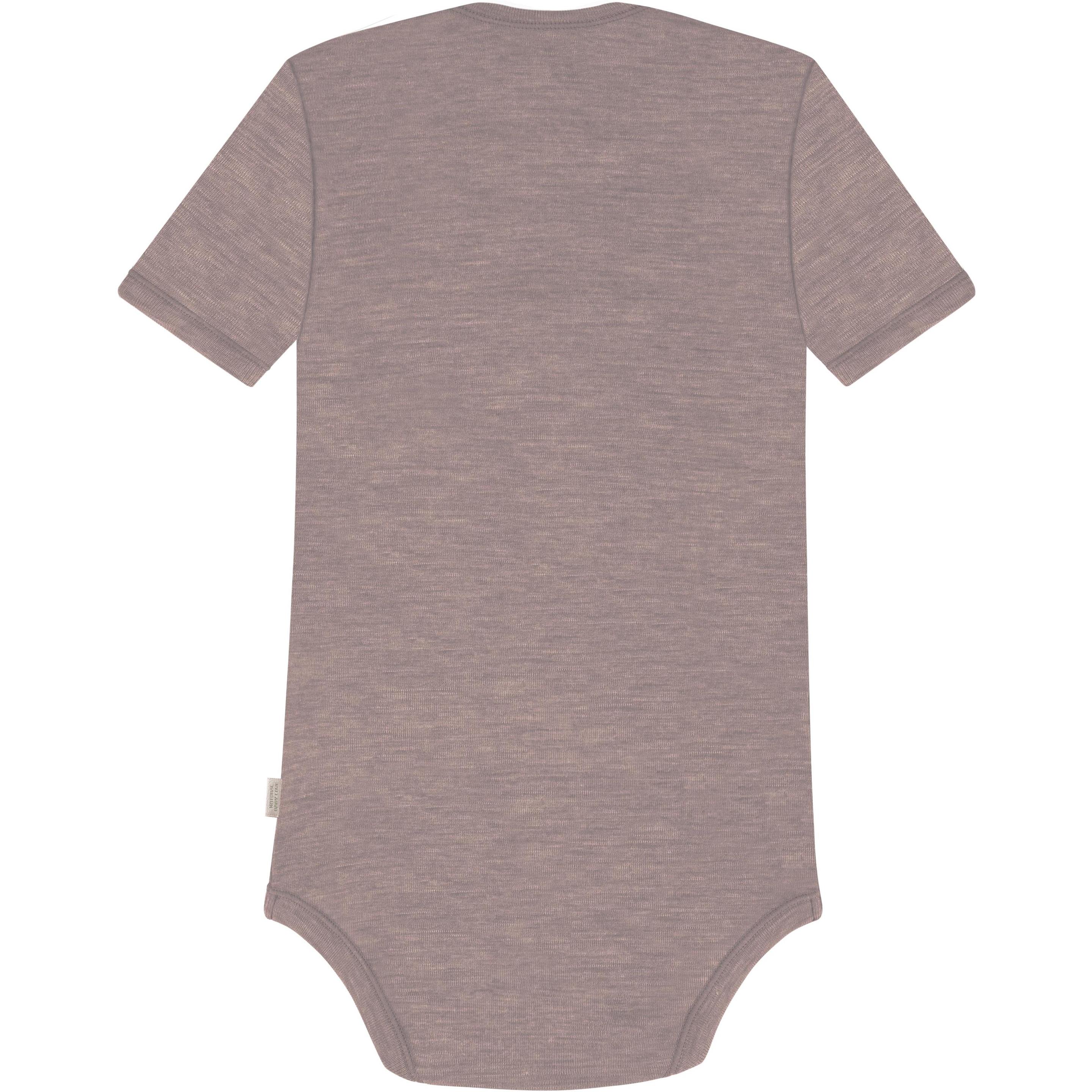 Thumbnail - Normani, Herren, Body, Baby Merino Body Kurzarm „Tauranga" - 9301, Rosa, (56)