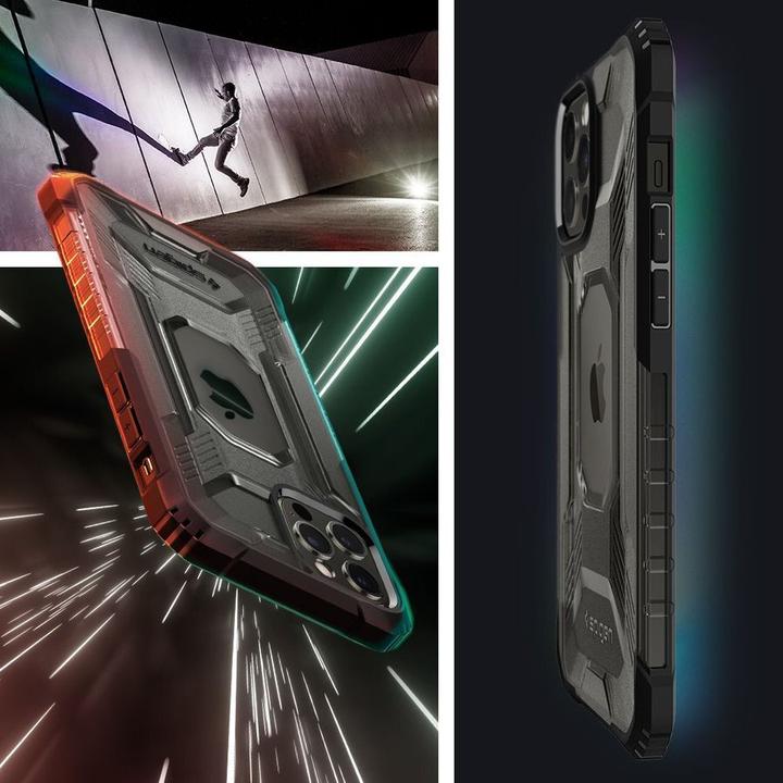 Produktbild Spigen Nitro Force case for iPhone 12 / 12 Pro matte black (Apple iPhone 12, Apple iPhone 12 Pro)