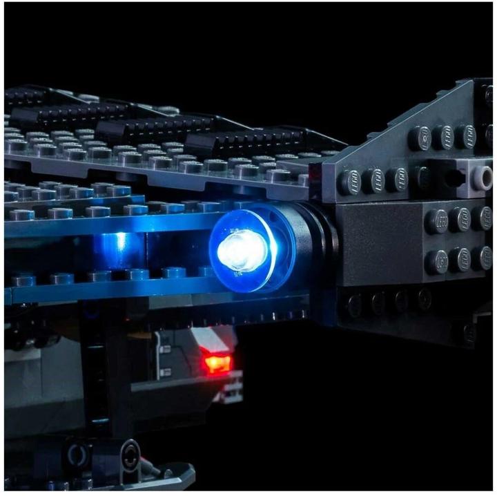 Actual product image Light my bricks LEGO® Star Wars The Justifier #75323 Light Kit